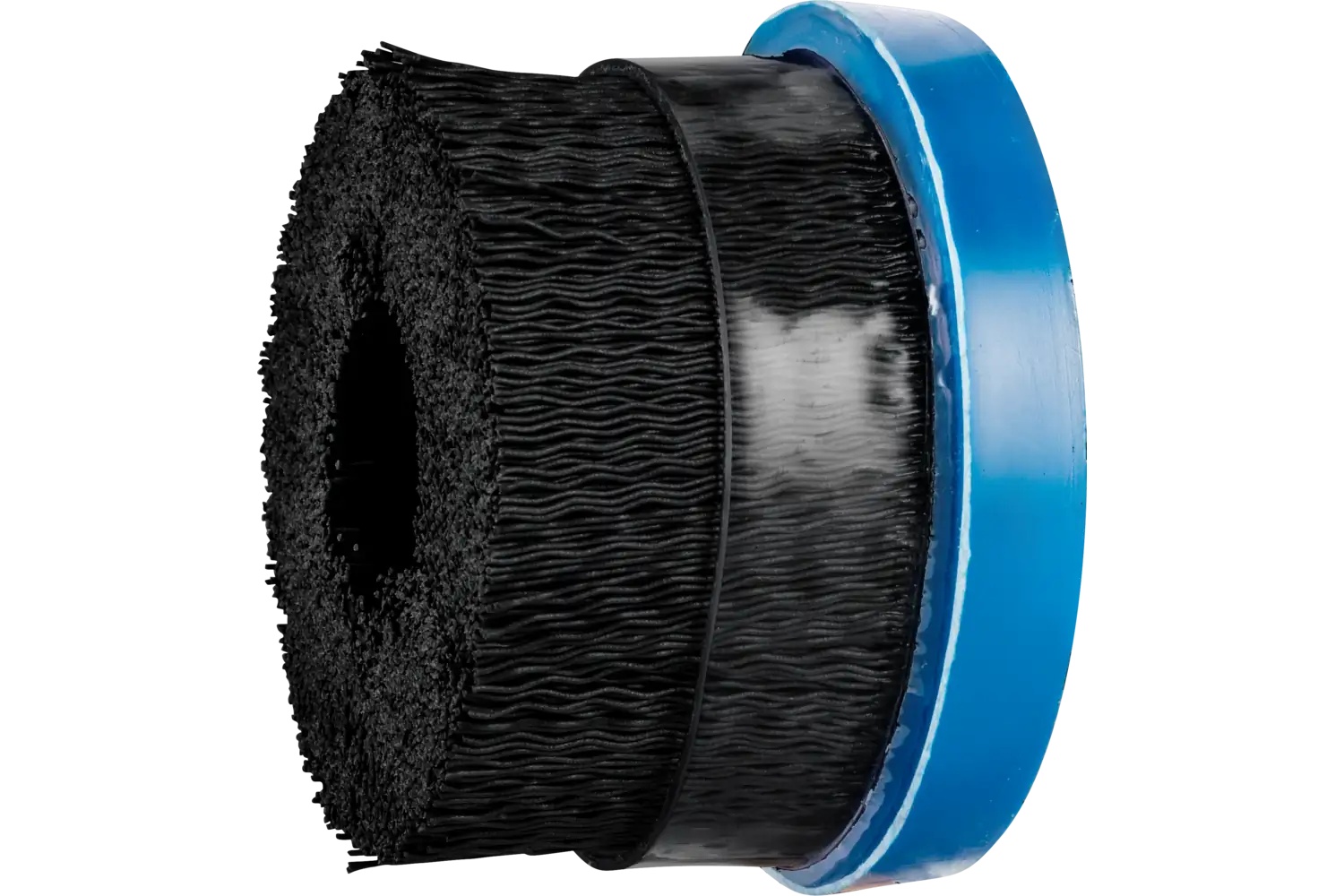 Picture of Pferd M-BRAD® Mounted Disc Brush 4" Dia. .016 Nylon 1/4" Shank Bridled